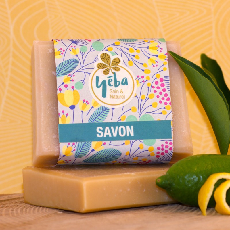 Savon solide vaisselle citron- écologique-100g - Vivre Bio Naturel